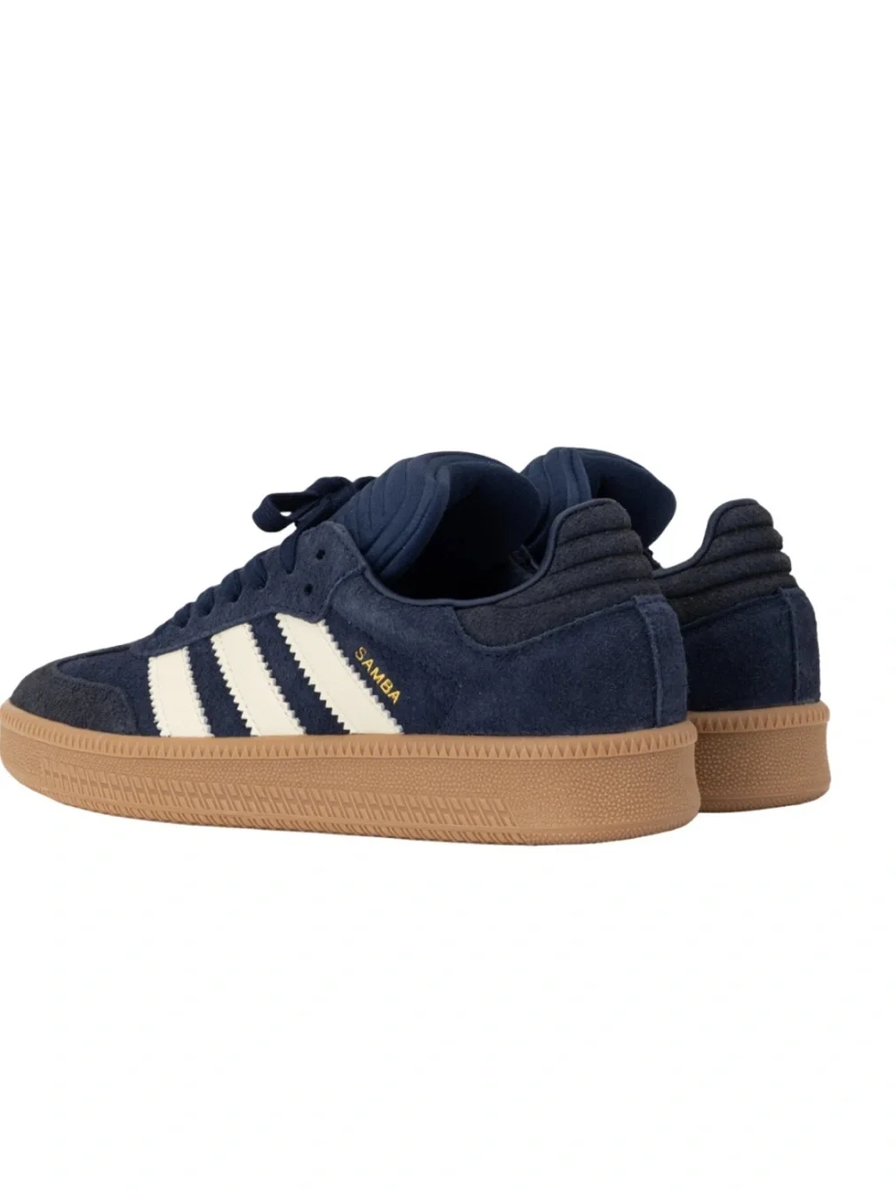 adidas Samba XLG Night Indigo Cream White JS3827 Men’s New size 9.5 blue /black